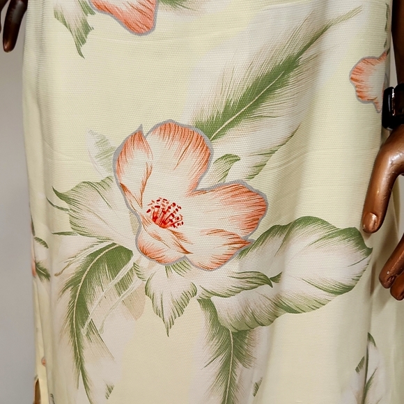 Bamboo Traders Resortwear Silk Maxi Dress - Picture 3 of 6